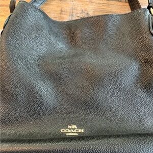 Coach Black Leather Handbag